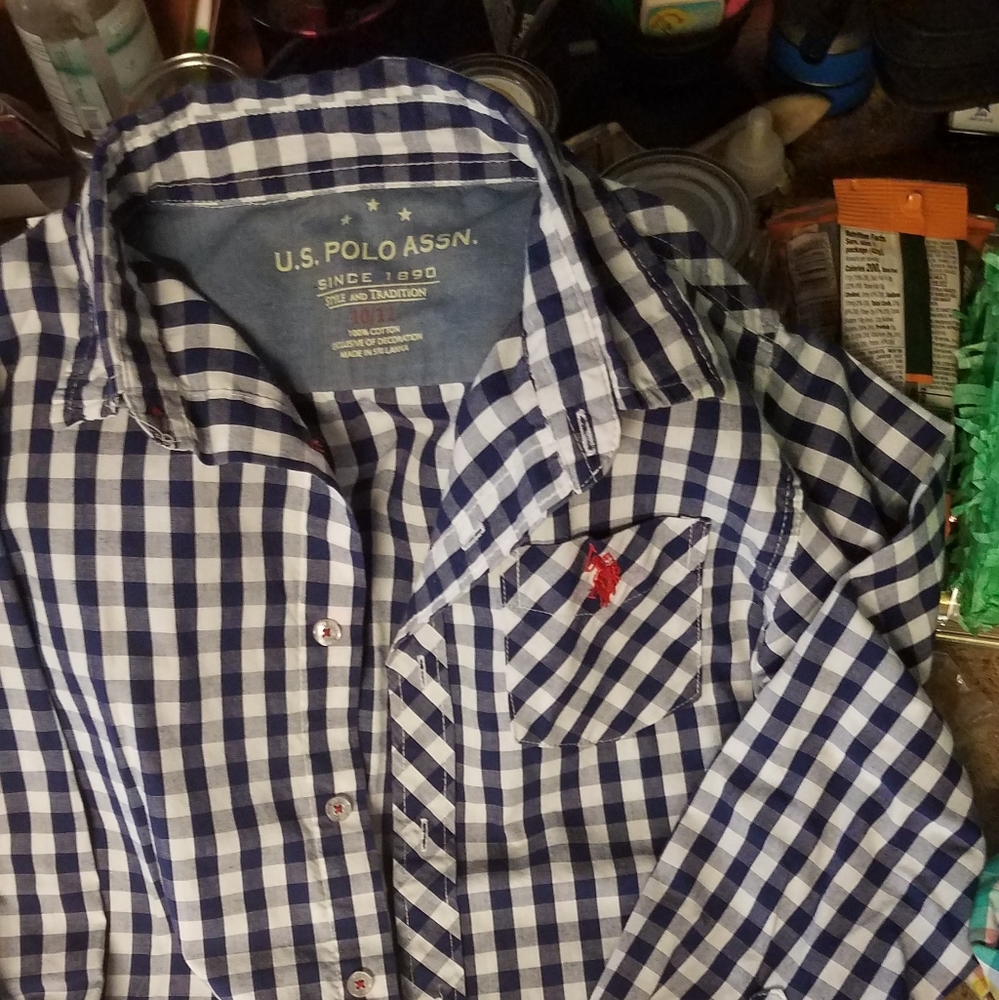 2 U.S POLO ASSN. BOYS CASUAL SHIRTS